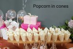 Popcorn in Cones
